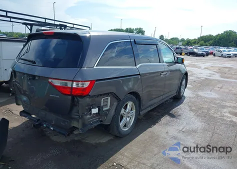 2012 Honda Odyssey Touring/Touring Elite from USA, damaged, VIN 5FNRL5H97CB059132